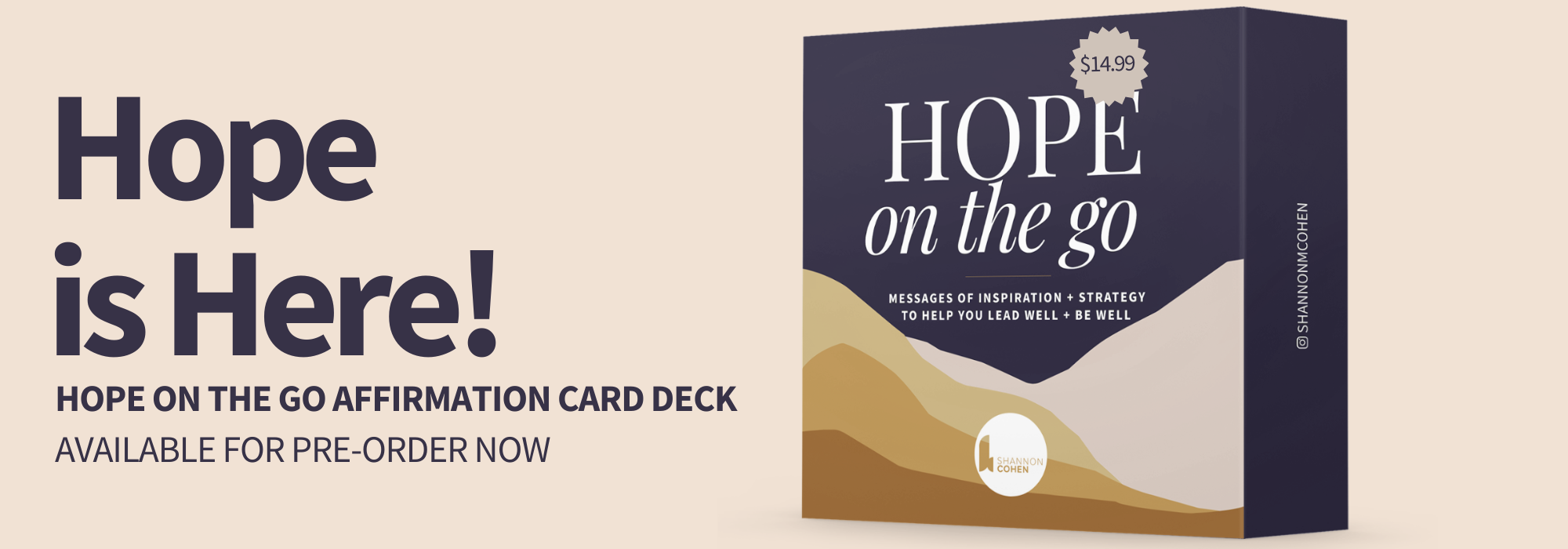 Hope on the Go Inspiration Card Deck